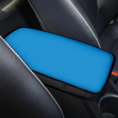 Vista 24 de Accesorios interiores de lunares Funda protectora universal para reposabrazos de consola central Protector de vehículo suave y cómodo