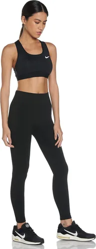 Vista 4 de Nike Sujetador deportivo sin relleno de soporte medio para mujer con banda