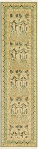 Vista 17 de Unique Loom Edinburgh Collection - Alfombra rectangular (2 pies x 3 pies 1 pulgada, rectangular, azul marino/bronceado)