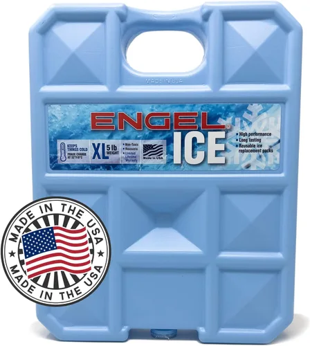 Vista 3 de Engel Paquetes de refrigerador de 32 °F y congelador de 5 °F - Fabricado en los Estados Unidos - Paquetes de hielo para navegación, pesca