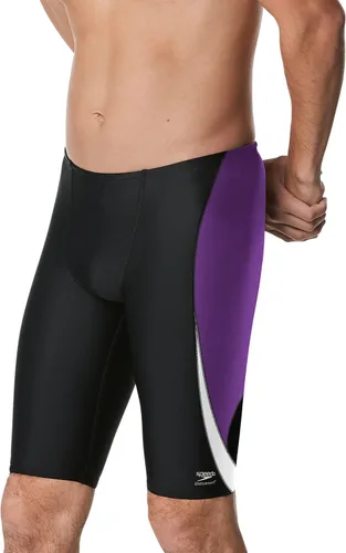 Vista 3 de Speedo Traje de baño estándar para hombre Jammer Endurance+ Splice con colores del