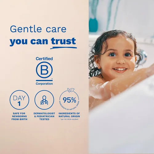 Vista 5 de Mustela Baby - Champú suave con aguacate natural, cuidado del cabello para niños de todas las edades y tipos de cabello, fórmula biodegradable y sin
