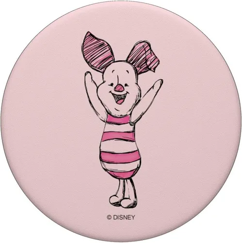 Vista 3 de Disney Piglet PopSocket - Empuñadura y soporte para teléfonos y tabletas