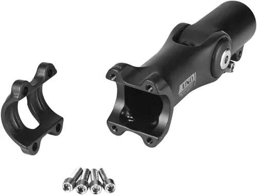 Vista 5 de BESNIN Vástago de bicicleta ajustable de 0 a 120 grados para vástago de 1.252 in 3.543 in/4.331 in, vástago ajustable de MTB para bicicleta