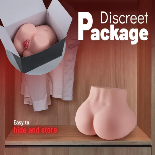 Vista 7 de Masturbador masculino realista muñeca sexual para hombres, juguete sexual masculino con coño bombeado Labia, coños de bolsillo con vagina y anal