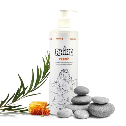 Vista 8 de Rhino Skin Solutions Crema reparadora - Alivio calmante para piel seca y agrietada, ideal para escaladores, atletas y artes marciales mixtas
