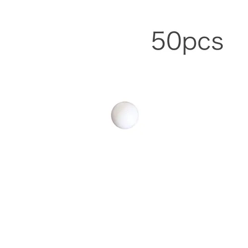 Vista 2 de 3/4'' (0.750 in) 50pcs Delrin Polioximetileno (POM) Bolas de rodamiento de plástico sólido