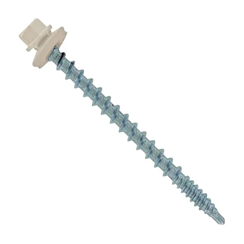 Vista 37 de Fasteners Plus ST Fastening Kwikseal Woodbinder Tornillos de Metal a Madera #10 X 1 Burgundy con Arandela de Goma EPDM, 250 Unidades - Diseñados