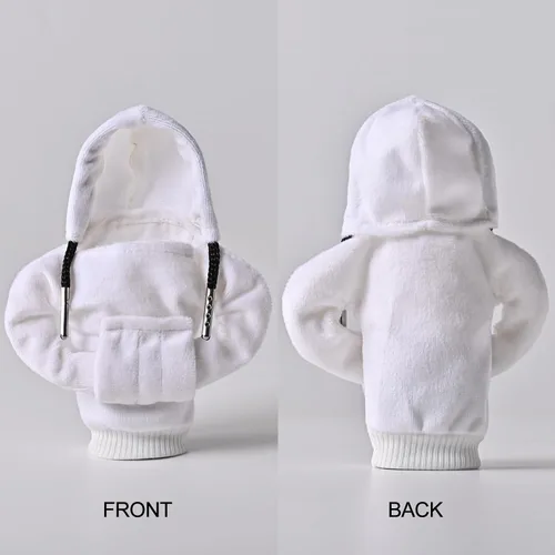 Vista 4 de Sudadera con capucha para palanca de cambios de automóvil, accesorios interiores de automóviles, camisa con capucha de moda, divertida perilla