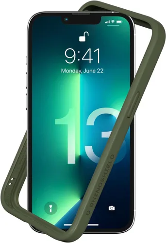 Vista 6 de RhinoShield CrashGuard NX - Funda protectora de diseño delgado absorbente de golpes compatible con iPhone 13/13 Pro, protección contra caídas de 11