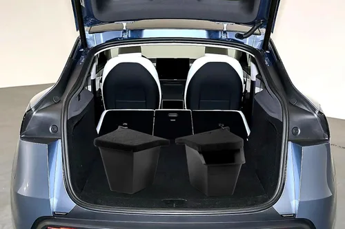 Vista 6 de Organizador de maletero Tesla modelo Y 2025-2026 Tesla Model Y contenedores