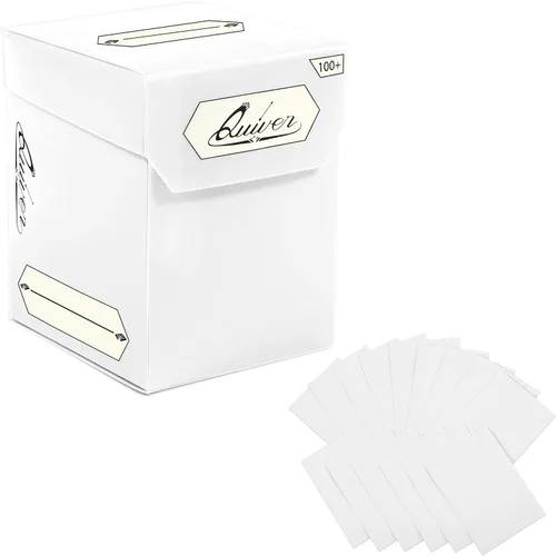 Vista 17 de Deck Blocks 100+, juego de 5 cajas MTG con divisores Set of 5 deck boxes in white, black, blue, red and green, each with 100+ cards and 2