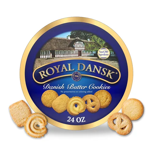 Vista 12 de Royal Dansk Selección de galletas danesas, sin conservantes ni colorantes añadidos, 12 onzas