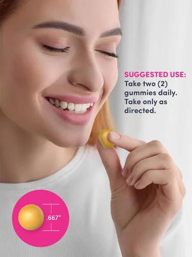 Vista 7 de NeoCell Gomitas para el cabello, piel y uñas, 60 unidades Péptidos de colágeno más biotina Con vitaminas C y E Fórmula avanzada constructora
