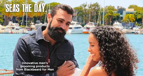Vista 8 de Barbanegra para hombre, color de barba instantánea, negro, 1 paquete 1-Day Temporary Facial Hair Tint, Beard, Mustache, Eyebrow, Sideburns
