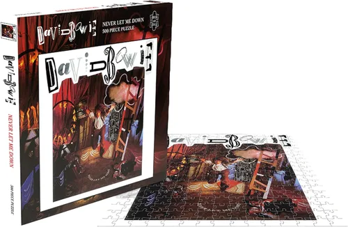 Vista 3 de RockSaws - Bowie, David Never Let Me Down (rompecabezas de 500 piezas)