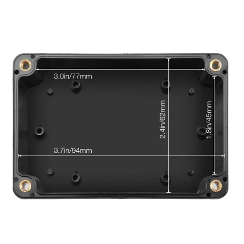 Vista 6 de Caja de conexiones plástica electrónica del ABS de la prenda impermeable IP65 de Pinfox del proyecto