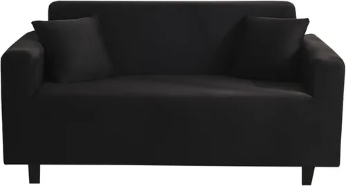 Vista 12 de Fundas de sofá de color liso, funda elástica para sofá, protector universal de muebles, suave, lavable, con parte inferior elástica, fundas de sofá