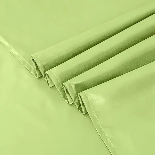 Vista 6 de Sfoothome Juego de sábanas de satén verde salvia, sábanas de satén tamaño completo, juego de sábanas de satén sedoso de bolsillo profundo con 1