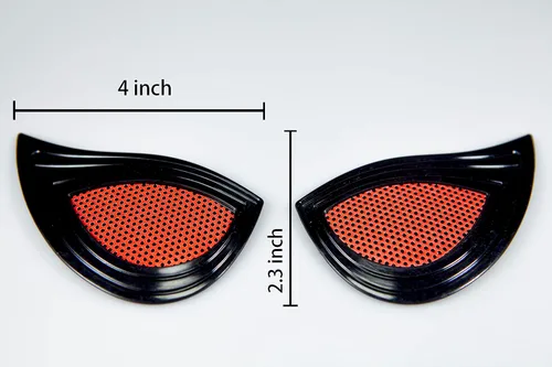 Vista 18 de kits de ojos diy lentes de máscara Raimi Cosplay para Spider-Man