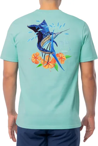 Vista 195 de Guy Harvey Camiseta de manga corta Threadcycled para hombre