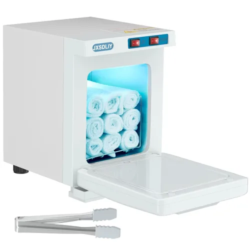Vista 16 de Armario calentador de toallas calientes con luz LED - JXSDLIY 23L Armario de toallas de gran capacidad para baño 2 en 1 Calentadores de toallas