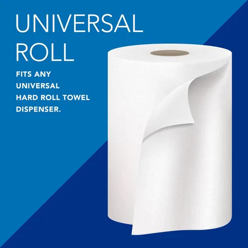 Vista 4 de Scott Professional Essential Toallas de Papel de Rollo Duro Universales de Alta Capacidad, a Granel (01005), Enrollado Duro Núcleo de 1.5