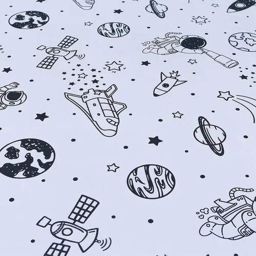 Vista 8 de MAG Juego de 2 fundas de almohada estándar blancas y negras, 20 x 26 pulgadas, fundas de almohada para niños, niños, adolescentes. Galaxy