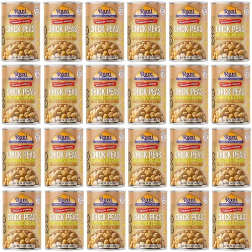 Vista 12 de Rani - Garbanzos (Kabuli Chana) 32oz (2lbs) 908g ~ Completamente naturales Vegano Apto para gluten Sin OGM Kosher De origen indio
