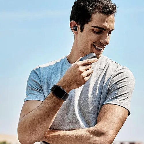 Vista 6 de 4 Pack Stretchy Solo Loop Compatible with Apple Watch Bands Women Men