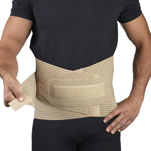 Vista 3 de OTC Soporte lumbo-sacro, elevación abdominal, espalda baja de 11 pulgadas, elástico, pequeño