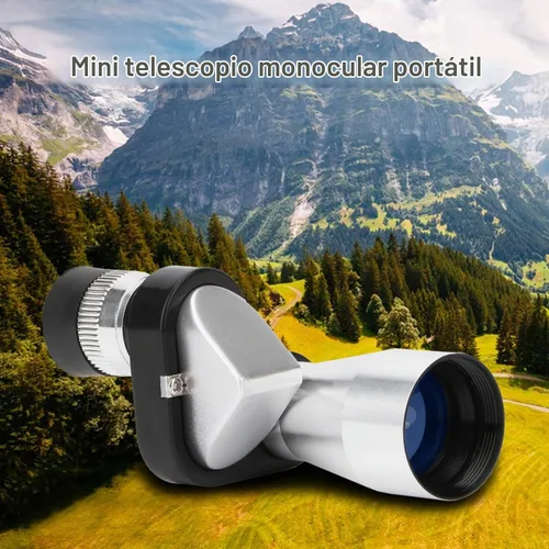 Vista 3 de Rongon Telescopio monocular de bolsillo de 0.315X 0.787 in, lupa monocular