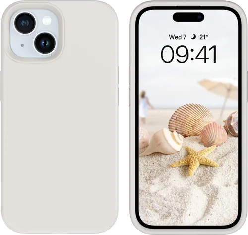 Vista 28 de GUAGUA Funda compatible con iPhone 17 Pro Max de 6.9 pulgadas, silicona líquida, goma de gel suave, delgada, forro de microfibra delgada