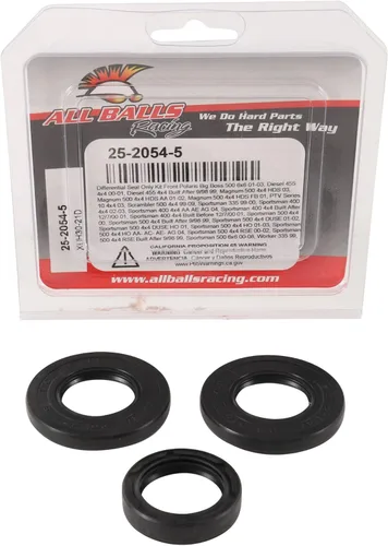 Vista 3 de Nuevo All Balls - Kit de juntas diferenciales delanteras 25-2054-5 para Polaris Diesel 455 00-01, Sportsman 400 4x4 AA AE AG 04, Sportsman 400 4x4