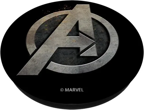Vista 2 de Marvel Avengers Infinity - Símbolo de acero de guerra – PopSockets Grip y soporte para teléfonos y tabletas