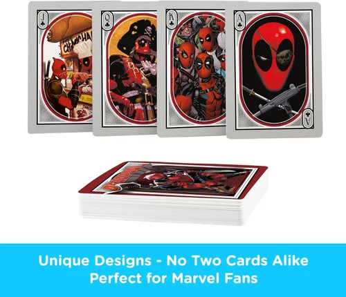 Vista 3 de Marvel Deadpool Nouveau - Baraja de cartas