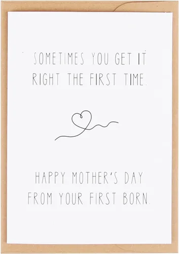 Vista 7 de CJ&M Tarjeta de felicitación para el Día de la Madre, We Make Cute Babies, Feliz primer día de la madre, tarjetas del día de la madre para mamá