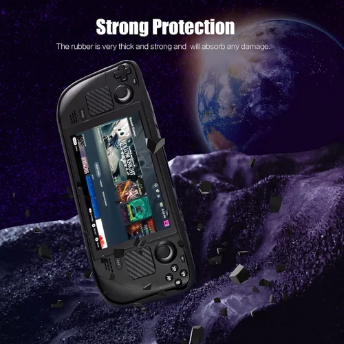 Vista 5 de Funda protectora con soporte para cubierta de vapor, funda de TPU suave y cubierta de vapor, protección completa para accesorios de cubierta