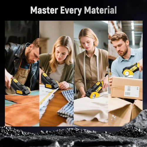 Vista 7 de Tijeras Eléctricas Inalámbricas Compatibles con Batería DeWALT 20v Max 440RPM Potente Cortadora de Tela Potente para Cartón, Alfombra, Plástico