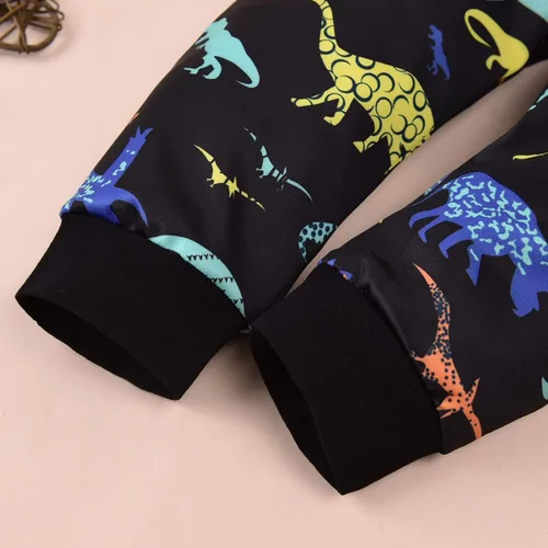 Vista 7 de Aalizzwell Conjunto de mameluco para bebé, conjunto de pantalones para niños pequeños, trajes a juego para hermanos