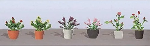 Vista 2 de Surtido de flores en maceta 6/Pkg