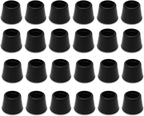 Vista 24 de Shepherd Hardware - Puntas de goma para patas, Negro, 9226
