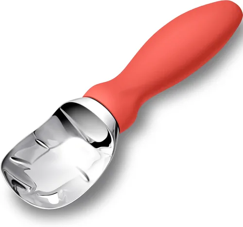 Vista 8 de Rainspire Cuchara de helado de acero inoxidable con mango cómodo, cuchara para helado resistente, pala para helado, ideal para cucharas de helado