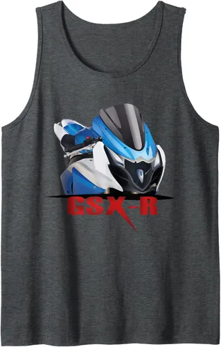 Vista 12 de GSXR Gixxer - Camiseta sin mangas para moto