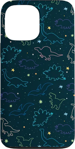 Vista 24 de Funda con diseño de dinosaurio de color lindo para iPhone 17