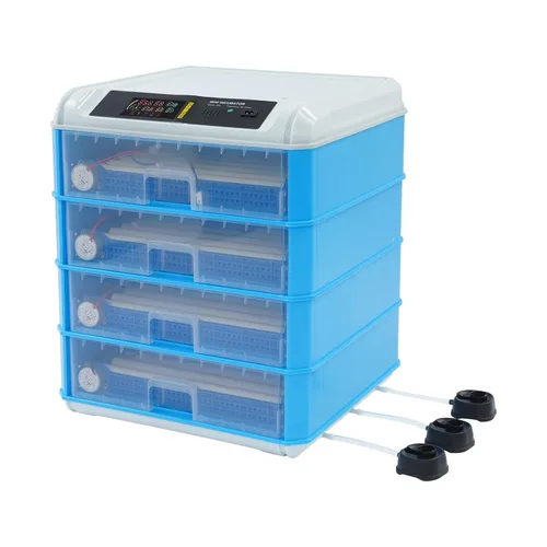 Vista 5 de Incubadora automática de huevos, incubadora de pollo con control de humedad, con girador automático y pantalla LED para incubar huevos para gallina