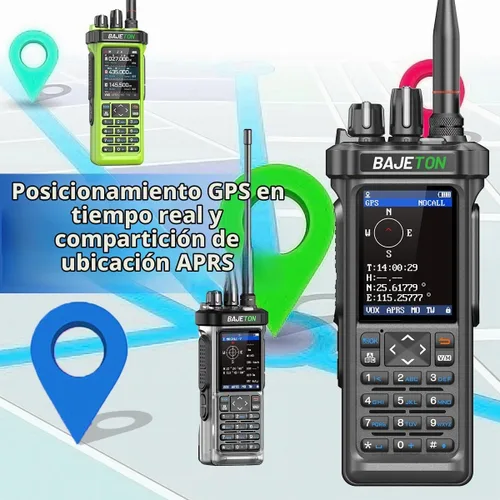 Vista 4 de Radio de Jamón PDA Cb Radio10W APRS GPS de onda corta de largo alcance SW
