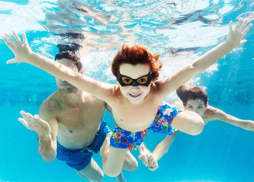 Vista 7 de Gafas de natación para niños – Superhéroe Batman – Divertidas gafas de natación para niños y niñas (de 3 a 8 años)