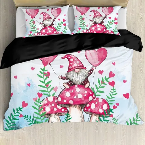 Vista 31 de BIGCARJOB Juego de funda de edredón para niños, tamaño individual, con estampado de rubí, fútbol americano, para niños, adolescentes, juego de funda