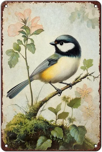 Vista 32 de Cartel de avión, póster de metal vintage para habitación de niño, fácil de distraer con perros y aviones, entusiastas militares, arte de pared